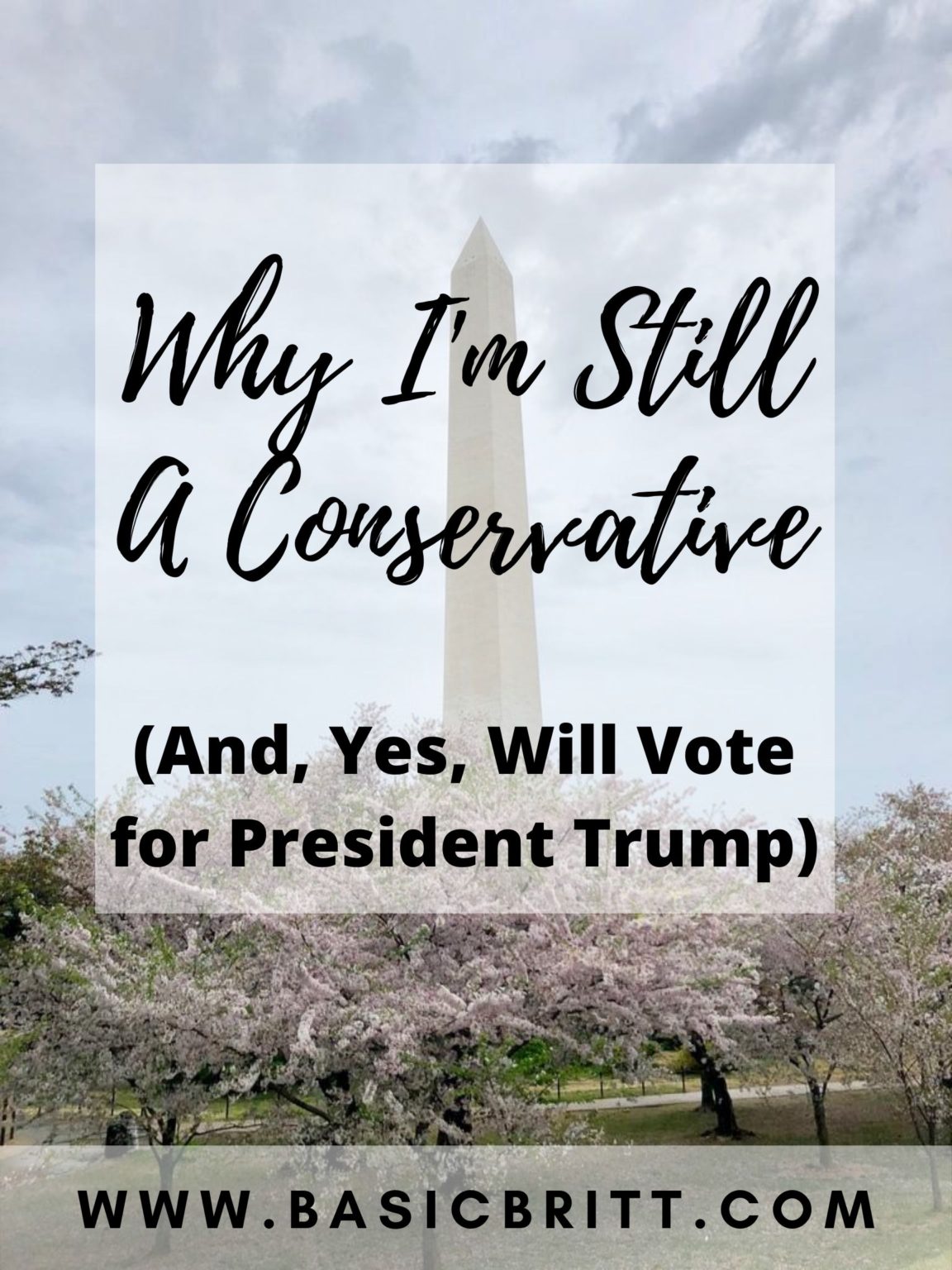 Why I'm Still A Conservative (And, Yes, Will Vote For President Trump)